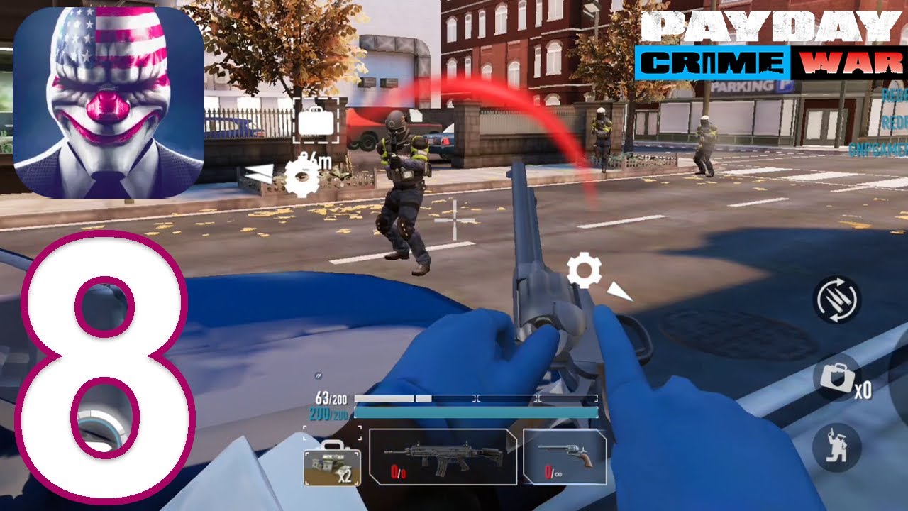 PAYDAY: Crime War Gameplay Walkthrough Part 8 - Cash Robbery (Android, iOS)