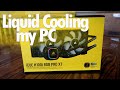 My PC overheated, so I added a liquid cooler..