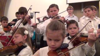Kids glorifying God on Easter 2013