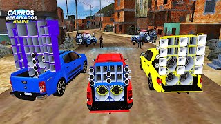 LOWERED CARS ONLINE | S10 vs AMAROK vs L200 WE WERE STOPPED IN THE BLITZ screenshot 4