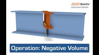 IDEA StatiCa Short Tutorial: Operation “NEGATIVE VOLUME” [EN]