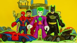imaginext spiderman toys