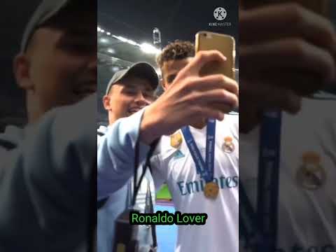 Cristino Ronaldo On Judge CR7 Shorts 