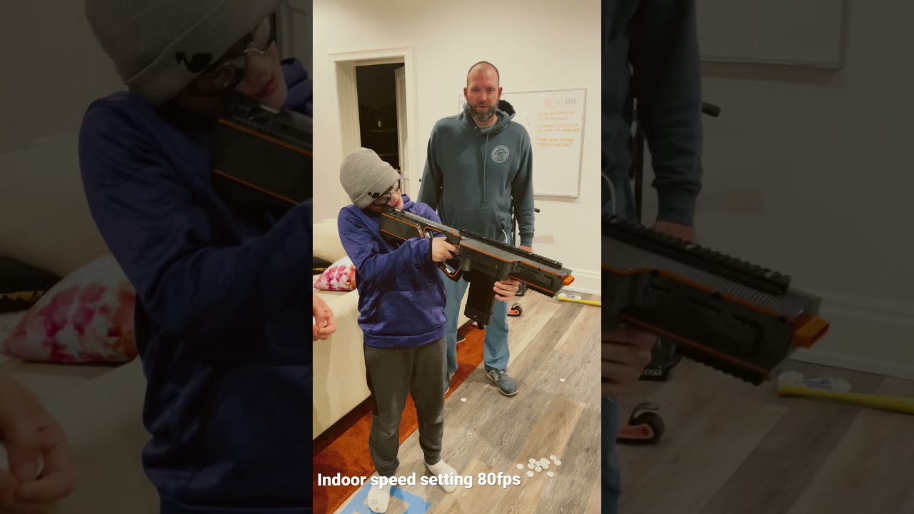 Kids putting us all to shame. First time shooter.. 