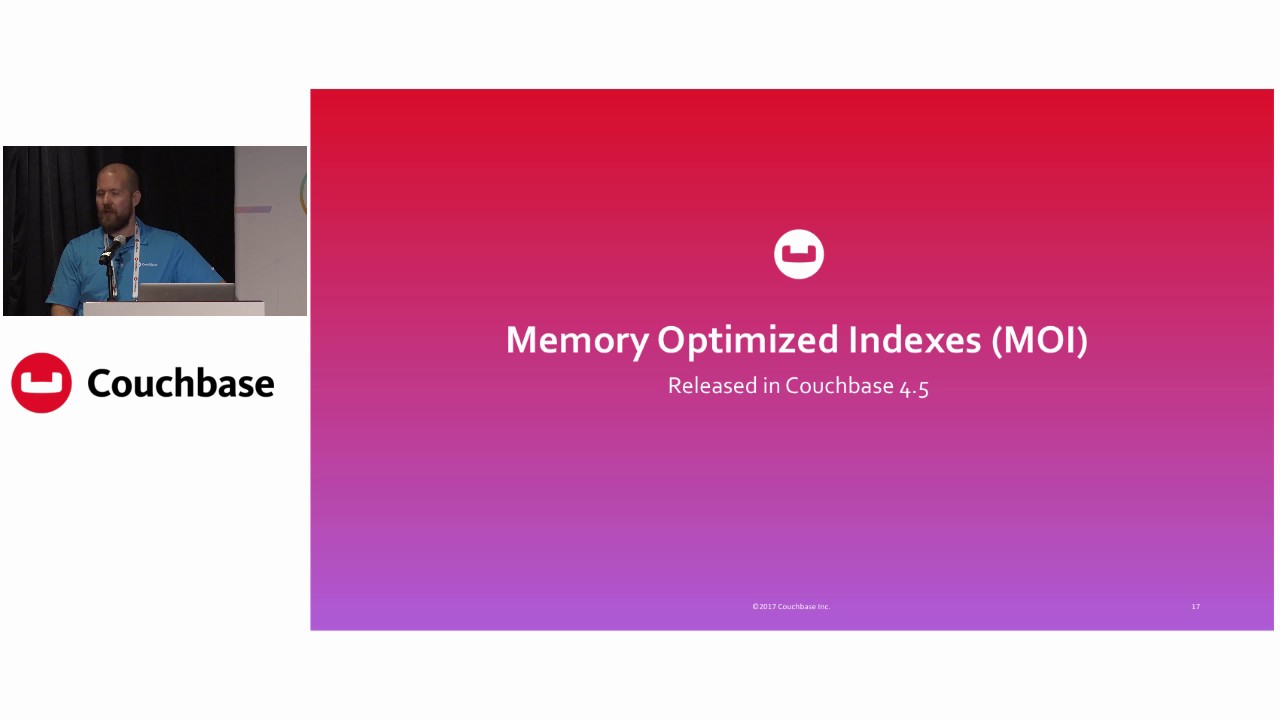 Couchbase 5.0 at the speed of memory: operating 100% in memory ...