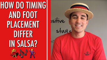 HOW DO TIMING AND FOOT PLACEMENT DIFFER IN SALSA? Beginners Salsa Course: Timing Priority - 9 of 15