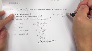 S4 Mathematics pastpaper Q35 (DSE 2016 Q34) (Complex numbers)