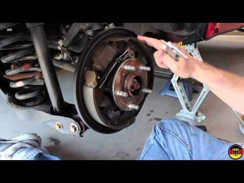 Suzuki Grand Vitara Rear Brake Drum Inspection