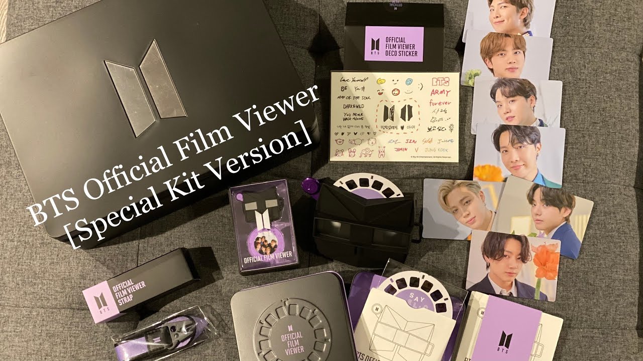 K-POP・アジア BTS  OFFICIAL FILM VIEWER Unboxing: BTS Official Film Viewer [Special Kit Version] - YouTube