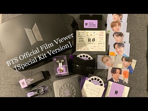 Unboxing: BTS Official Film Viewer [Special Kit Version] - YouTube