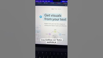 Genera gráficos a partir de textos con Napkin.ai