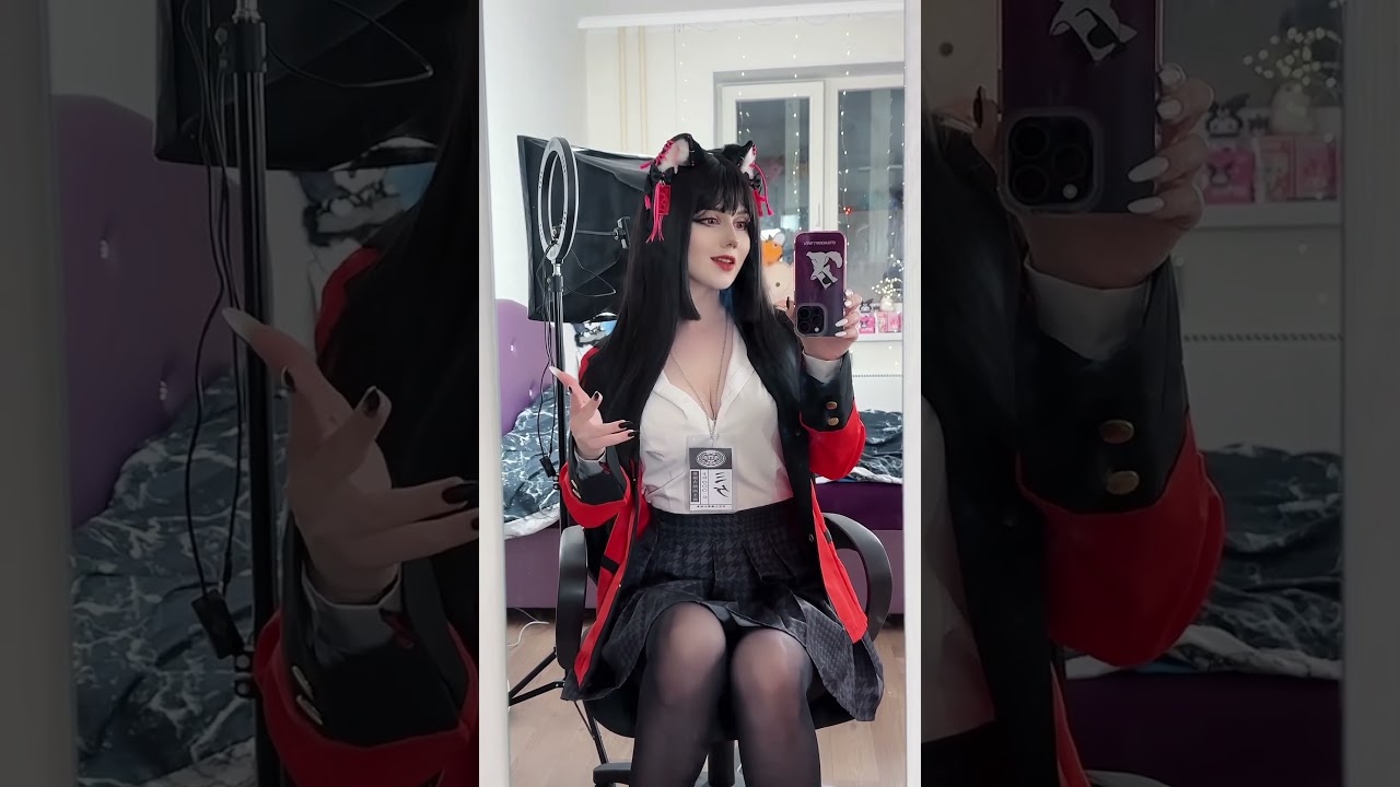 Yumeko Jabami 🐾 #animecosplay #cosplay #cosplayer #anime #cosplaygirl #kakegurui #yumekojabami