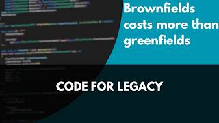 Brownfields costs more than Greenfields