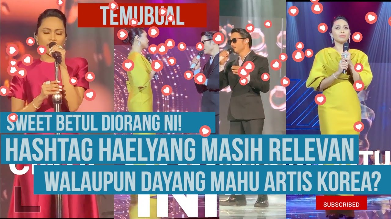 SWEET SANGAT! Mungkin Sebab Ini Dayang & Hael Semakin Serasi? Temubual Penuh di Konsert Minggu Ini