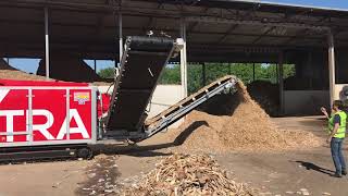 Ecostar HEXTRA mobile disc screen  with Morbarck shredder