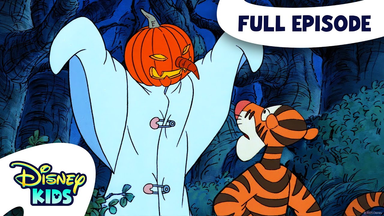 Me and My Shadow / To Catch a Hiccup | The New Adventures of Winnie the Pooh S1 E23 | @disneykids