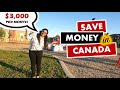 Our Monthly budget and how we SAVE more than 40% of our salary in Canada 🤑🇨🇦