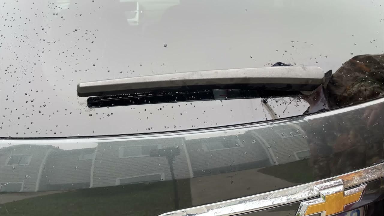 Chevy Equinox/GMC Terrain Rear Wiper Blade Replacement - YouTube