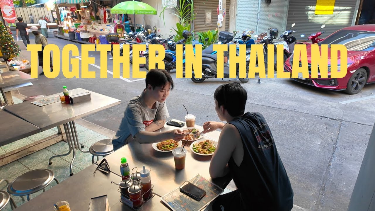vlog | together in thailand 🇹🇭: phuket resort, bangkok nightlife, food adventures 🌶️