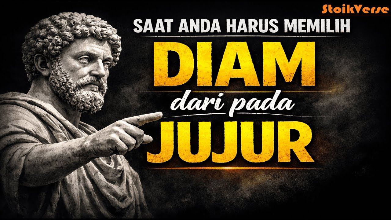 6 Situasi Ketika DIAM Lebih Baik Dari Pada JUJUR | Stoikisme & Filsafat Stoik