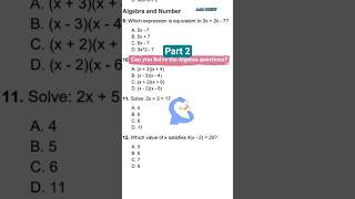Math 10 Academic| Solving mock paper| Algebra and Number| Part 2