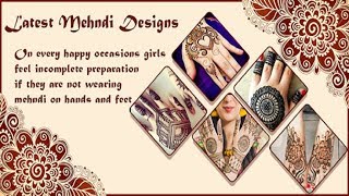 Henna & Nail Salon Bridal Mehndi Designs Promo screenshot 2