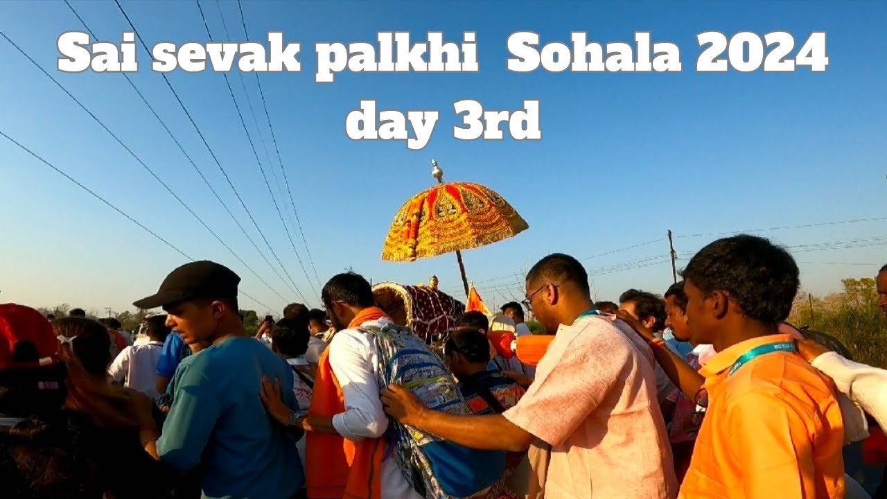 ( Shahapur to Kharadi ) Sai Sevak mandal Mumbai 2024 !! 3rd day !! Sai Sevak palkhi sohala 2024 🇮🇳