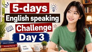 300 English Sentences Everyday Conversation Shadowing Practice | Day 3 | English Speaking Practice