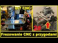 Kolizja Awaria i zablokowane wrzeciono Czyli jak wyfrezowałem osie do Frezarko tokarki do Rur PCV #2