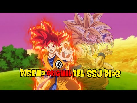 Diseño ORIGINAL del SSJ Dios ROJO | DRAGON BALL SUPER