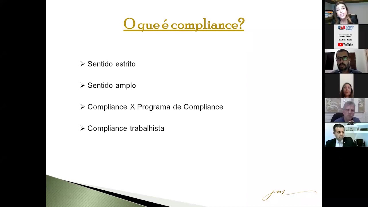 Grupo de Estudos - Os Pilares do Programa de Compliance Aplicáveis à ...