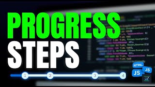 How to Build Progress Steps with HTML, CSS & JavaScript (Beginner-Friendly Tutorial)