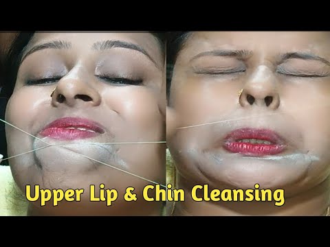 Upper Lip & Chin Cleaning || Very Pain Full Threading @SwapnasLife28
