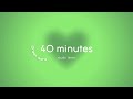40 minutes green aura timer for deep focus &amp; productivity 💚Aesthetic Focus Countdown ⏱️