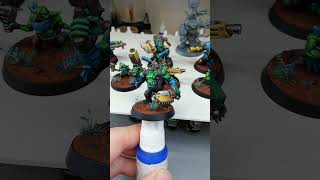 Bande orks terminée :D #figurine #warhammer #warhammer40k #miniature #miniaturepainting #wargames
