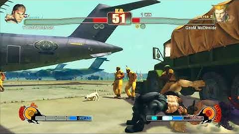 GeoM MoDInside (Guile) vs YTOWNYOUNGIN (Ryu) 01