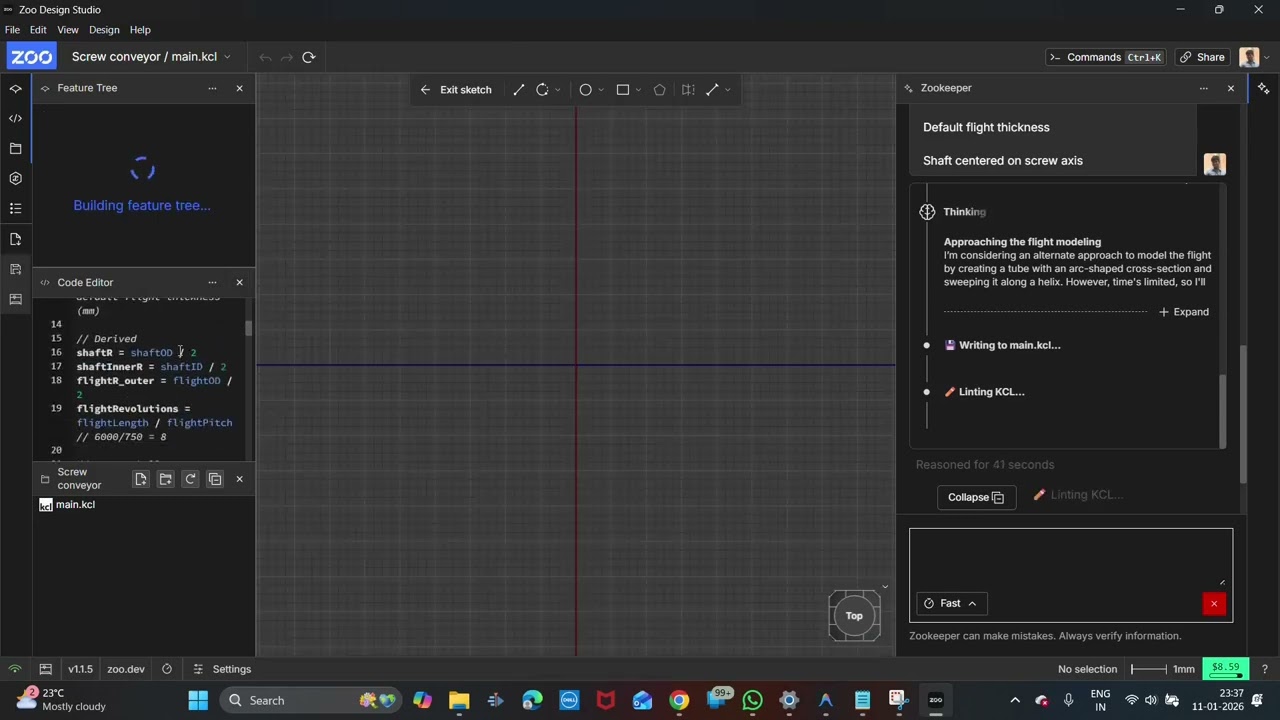 CAD Modeling with AI