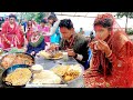 An amazing wedding ceremony in east nepal  beautiful village marriage lifestyle  bijayalimbu