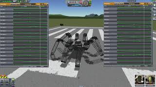 Robotic Spider - Kerbal Space Program with Stock Only Parts!