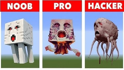 NOOB VS PRO VS HACKER Minecraft Pixel art✨Ghast