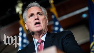 WATCH: McCarthy, House GOP leadership hold news conference