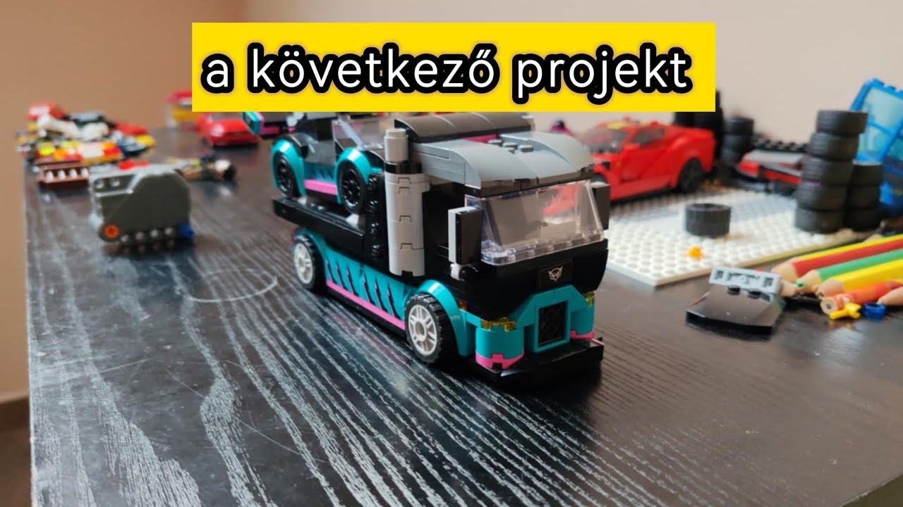 a autó szállító és a verseny autó lego csapat 2 évad 4 rész - YouTube