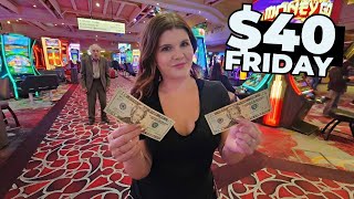 I Tried the $40 Slot Strategy at EXCALIBUR Las Vegas!