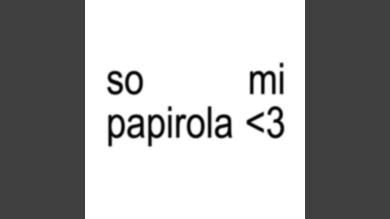 papirola auf YouTube ansehen papirola auf YouTube ansehen