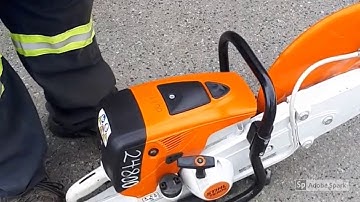 "How-To" Series: Starting and stopping a cutoff saw (AKA Chop saw)