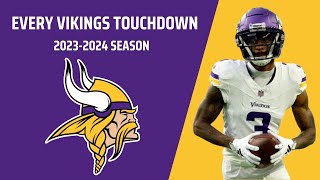Every Minnesota Vikings Touchdown (2023-2024 Season)