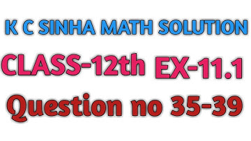 K c sinha class 12th differentiation solution in hindi || k c sinha math solution