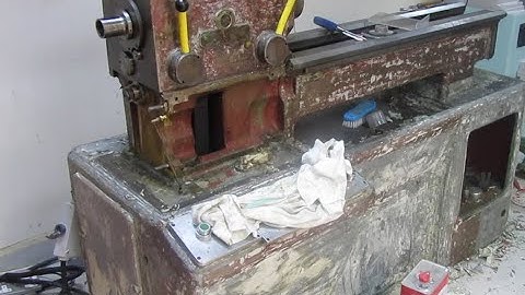 Restoration Smart & Brown MK2 lathe Part 2