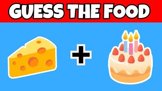 Guess The Food Emoji Challenge🍔 | Ultimate Emoji Quiz