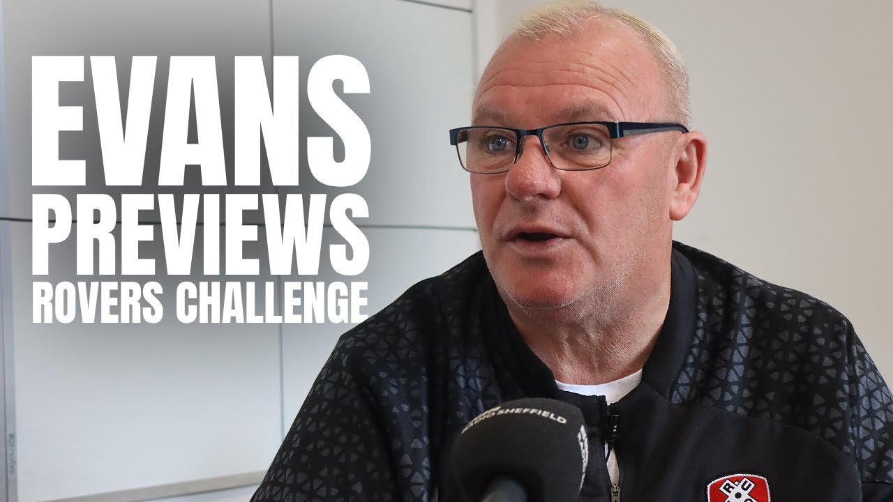 Steve Evans previews Bristol Rovers hosting 🗣